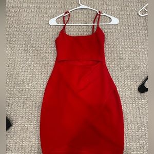 Red dress